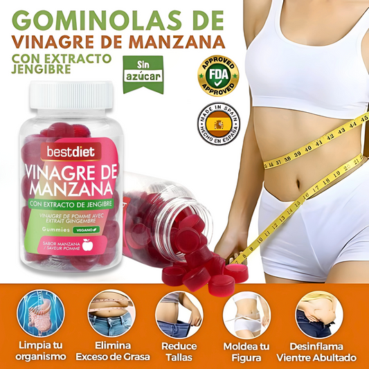 GUMMIES DE VINAGRE DE MANZANA – El secreto natural que ya usan +3.000 personas